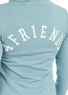 Худі жіноче FRND For Friends Sandi сіро-блакитного кольору (2678076)