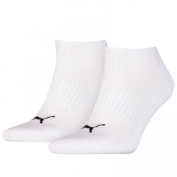 Шкарпетки жіночі-чоловічі Puma Cushioned Sneaker 2P Un білого кольору