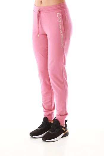 Спортивні штани EA7 Emporio Armani рожевого кольору