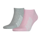 Шкарпетки жіночі Puma BWT Lifestyle Quarter 2p сіро-рожевого кольору