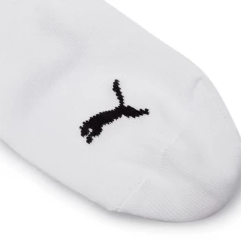 Шкарпетки чоловічі-жіночі Puma Unisex Quarter Plain 3P білого кольору