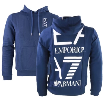 Худі чоловіче EA7 Emporio Armani синього кольору (6LPM57 PJHDZ 1568)