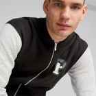 Куртка спортивна чоловіча Puma Squad Track Jacket чорно-сірого кольору