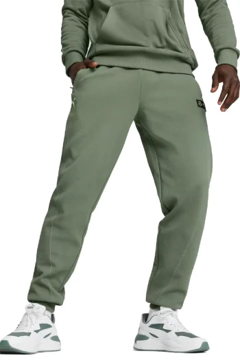 Спортивні штани чоловічі Puma MAPF1 Sweatpants, Reg/CC евкаліптового кольору