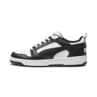 Кросівки чоловічі-жіночі Puma Rebound v6 Low чорно-білого кольору