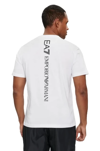 Футболка чоловіча EA7 Emporio Armani білого кольору