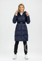 Куртка жіноча спортивна EA7 Emporio Armani Regular Fit темно-синього кольору (6HTL02 TN05Z 1543)
