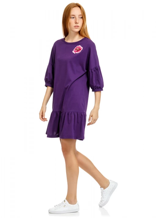 Платье FRND For Friends Dolly фиолетового цвета