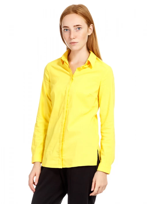 Рубашка женская FRND For Friends Merril желтого цвета