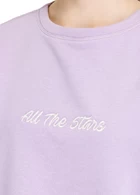 Світшот жіночий FRND For Friends Stars фіолетового кольору