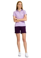 Футболка Поло жіноча FRND For Friends Serena фіолетового кольору (2611009)