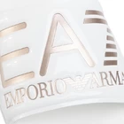 Шлепанцы EA7 Emporio Armani белого цвета