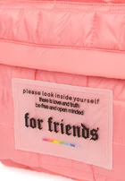 Рюкзак женский FRND For Friends Rainbow large кораллового цвета