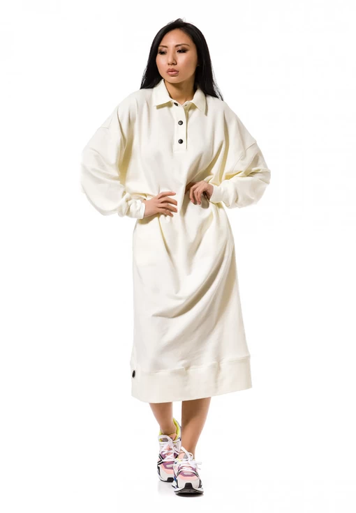 Платье женское FRND For Friends Zen белого цвета