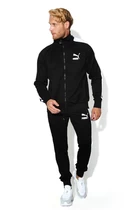 Куртка спортивна чоловіча Puma Iconic T7 Track Jacket PT чорного кольору