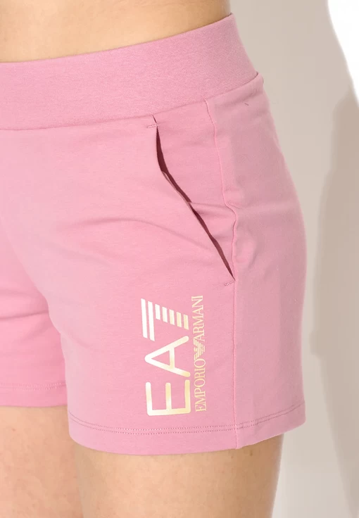 Шорти EA7 Emporio Armani рожевого кольору (3KTS58 TJ31Z 1436)
