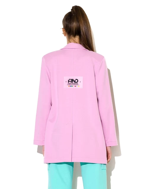 Пиджак женский FRND For Friends Fire jacket розового цвета