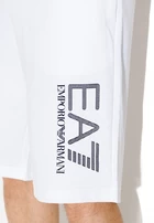 Шорты EA7 Emporio Armani белого цвета (3KPS73 PJ05Z 1100)
