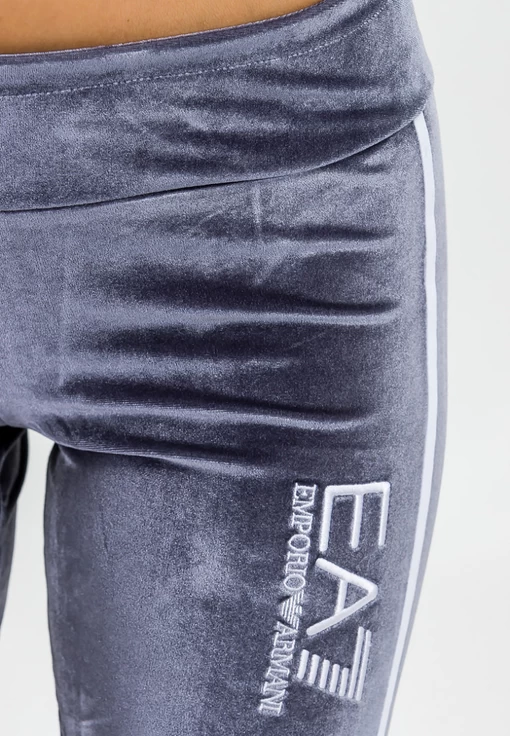 Легінси жіночі спортивні EA7 Emporio Armani сірого кольору
