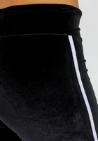 Леггинсы женские спортивные EA7 Emporio Armani черного цвета