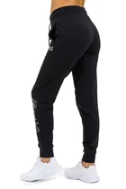 Штани жіночі спортивні EA7 Emporio Armani чорного кольору