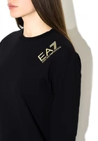 Свитшот женский EA7 Emporio Armani черного цвета (3KTM20 TJ31Z 1200)