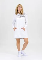 Платье женское спортивное Emporio Armani EA7 белого цвета