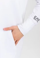 Платье женское спортивное Emporio Armani EA7 белого цвета