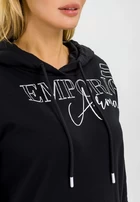 Платье женское EA7 Emporio Armani черного цвета (6HTM14 TJ9FZ 1200)