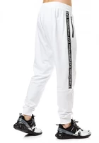 Спортивные штаны EA7 Emporio Armani белого цвета (3KPP51 PJ05Z 1100)