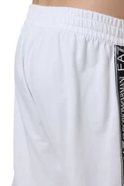 Спортивные штаны EA7 Emporio Armani белого цвета (3KPP51 PJ05Z 1100)
