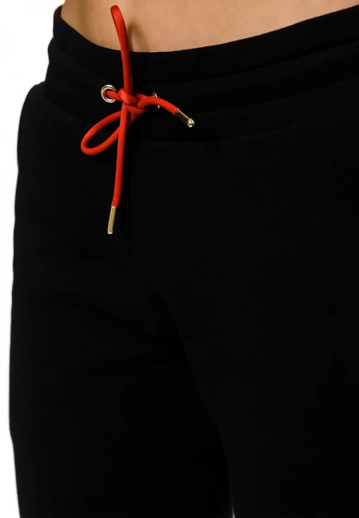 Спортивные штаны EA7 Emporio Armani черно-красного цвета
