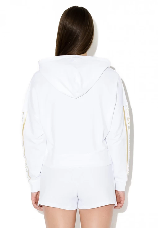 Світшот жіночий EA7 Emporio Armani білого кольору (3KTM15 TJ31Z 0101)