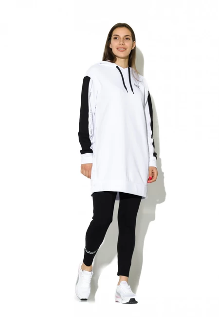 Спортивний костюм жіночий EA7 Emporio Armani чорно-білого кольору (3KTV58 TJ6PZ 22BA)