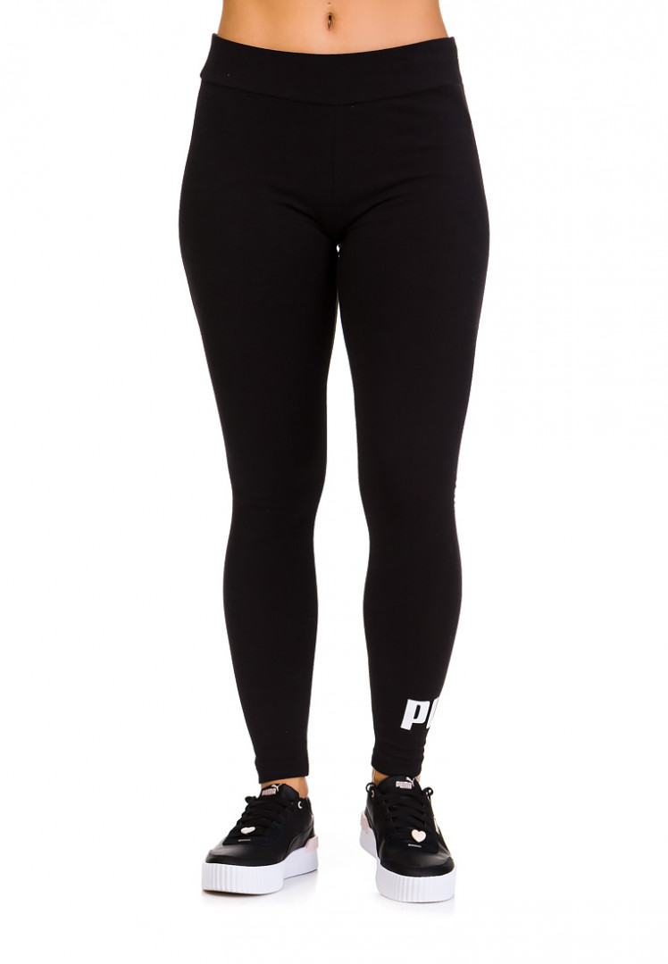 Puma ess logo clearance leggings