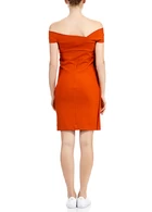 Платье женское FRND For Friends Steffi оранжевого цвета