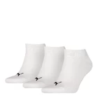 Шкарпетки чоловічі-жіночі Puma Unisex Sneaker Plain 3P білого кольору (90680703)