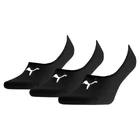 Носки мужские-женские Puma Footie 3P Unisex черного цвета (90693001)