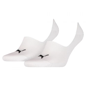 Шкарпетки чоловічі-жіночі Puma Footie 2p Unisex білого кольору (90624502)