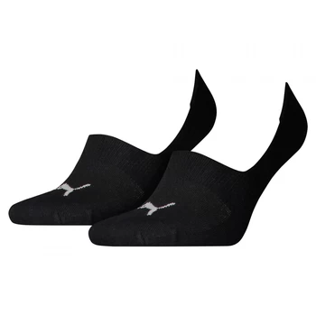 Шкарпетки чоловічі-жіночі Puma Footie 2p Unisex чорного кольору (90624501)