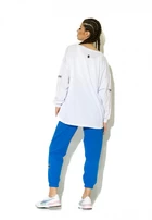 Лонгслив женский Basket longsleeve FRND For Friends белого цвета
