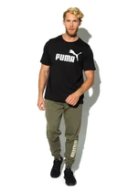 Футболка чоловіча Puma ESS Logo Tee чорного кольору
