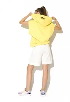 Худи женское Sleeveless hoodie FRND For Friends желтого цвета