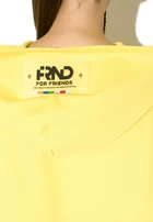 Худи женское Sleeveless hoodie FRND For Friends желтого цвета