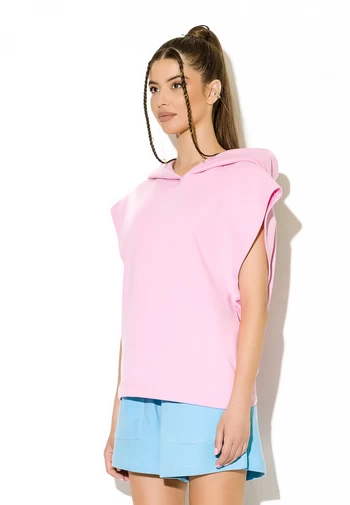Худі жіноче Sleeveless hoodie FRND For Friends рожевого кольору (9430200 2193 16)