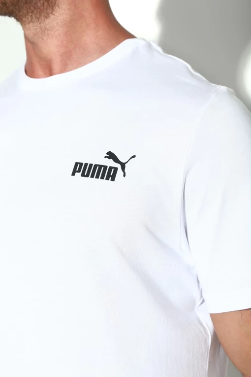 Футболка чоловіча Puma ESS Small Logo Tee білого кольору