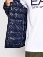Куртка пуховик мужской EA7 Emporio Armani синего цвета