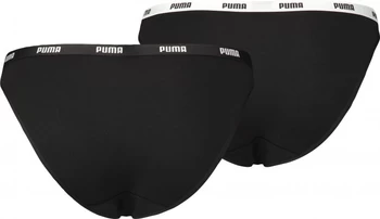 Нижня білизна жіноча Puma Iconic Bikini 2P чорного кольору