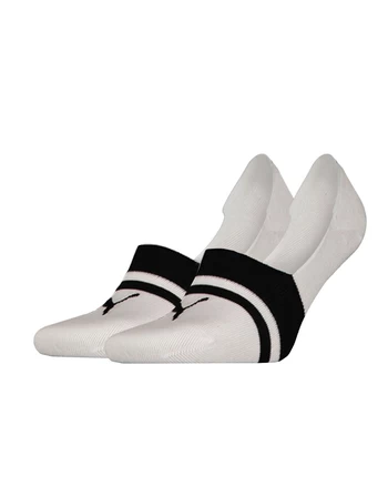 Шкарпетки чоловічі-жіночі Puma Heritage Footle 2p біло-чорного кольору