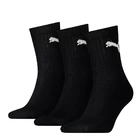 Носки мужские-женские Puma Unisex Short Crew Socks (3 Pack) черного цвета (90611002)